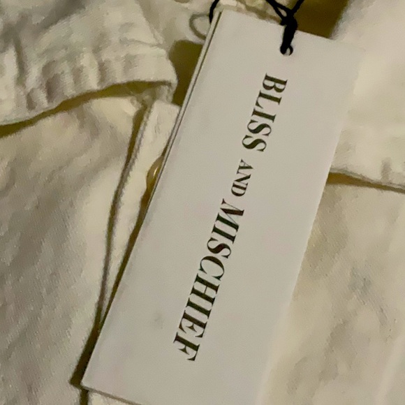 Bliss and Mischief long flight suit in ivory - Picture 1 of 6